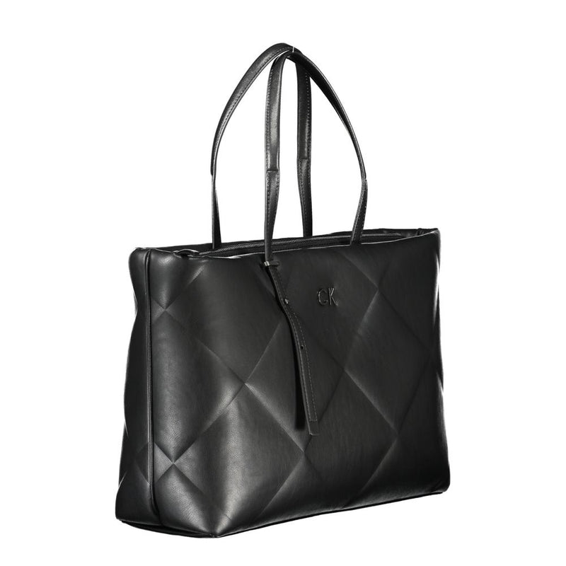 Calvin Klein Black Polyester Handbag