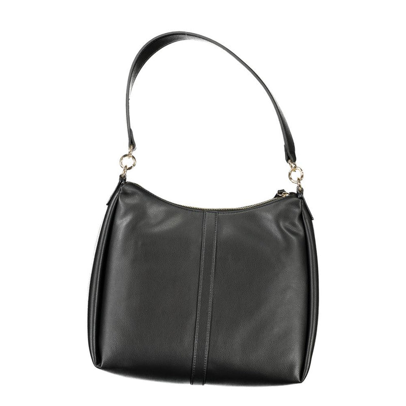 Tommy Hilfiger Black Polyester Handbag