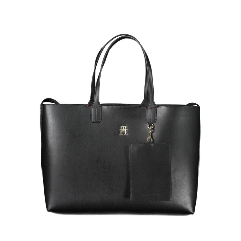 Tommy Hilfiger Black Polyethylene Handbag