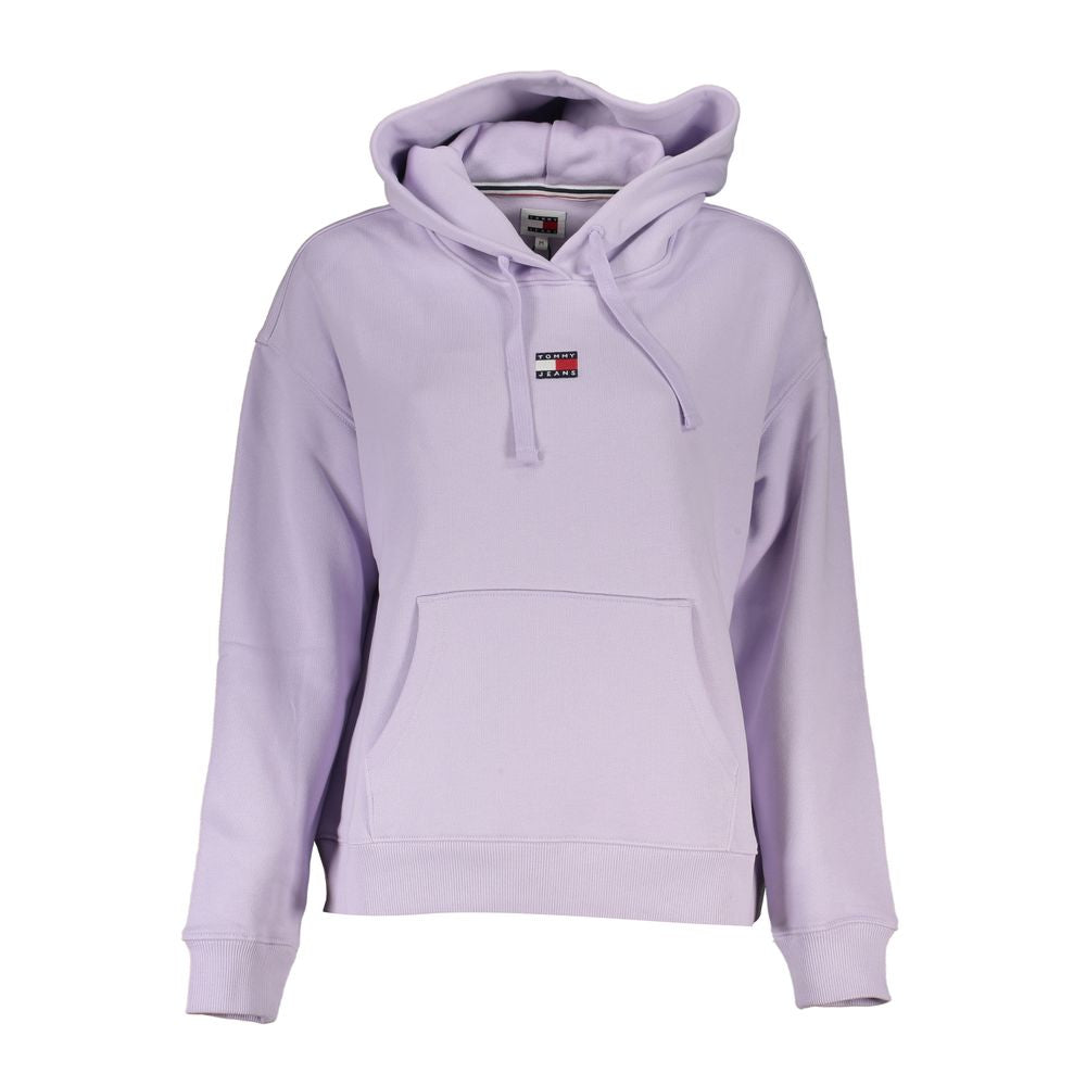 Tommy Hilfiger Purple Cotton Sweater