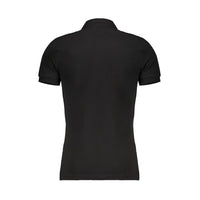 Calvin Klein Black Cotton Polo Shirt