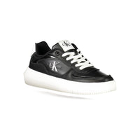 Calvin Klein Black Polyester Sneaker