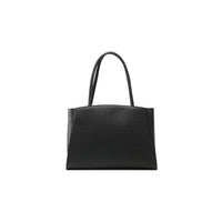 Plein Sport Chic Ebony Tote with Silver Logo Accent