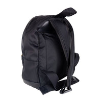 Palm Angels Elegant Black Nylon-Leather Backpack