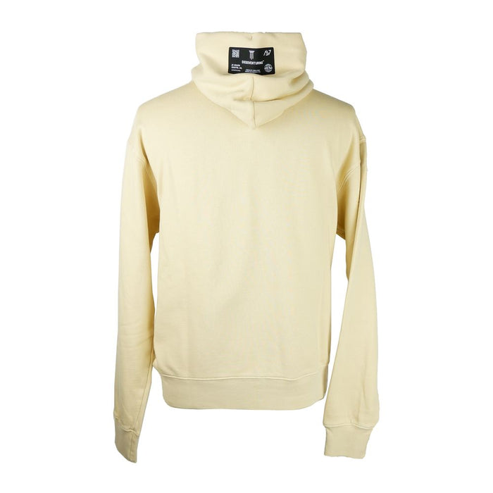 Diego Venturino Classic Beige Hoodie With Signature Design