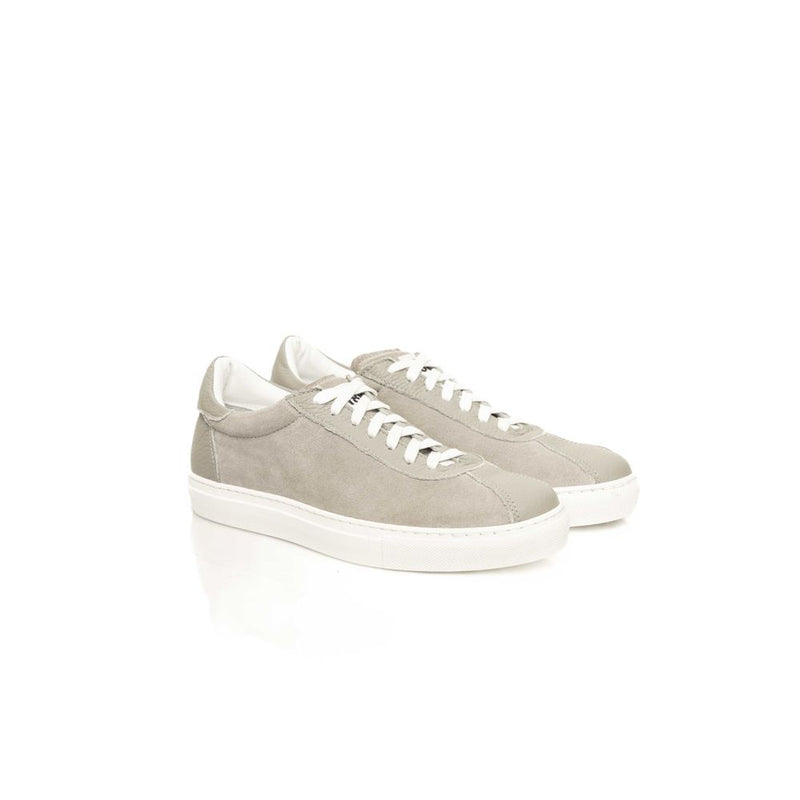 Cerruti 1881 Gray COW Leather Sneaker