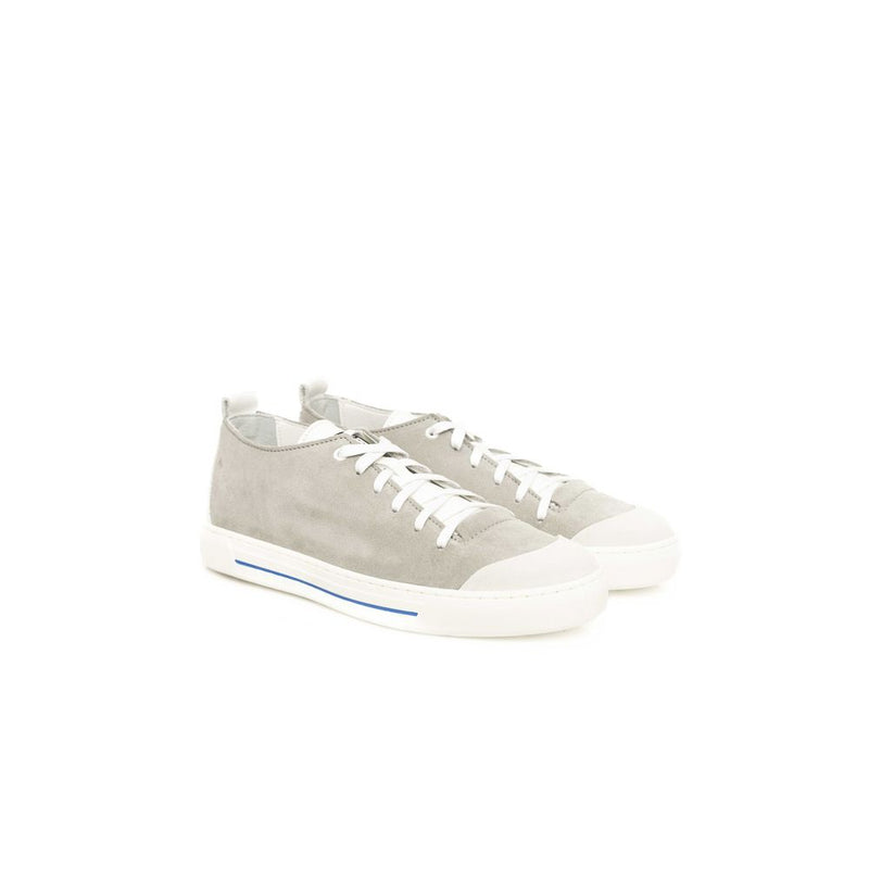 Cerruti 1881 Gray COW Leather Sneaker