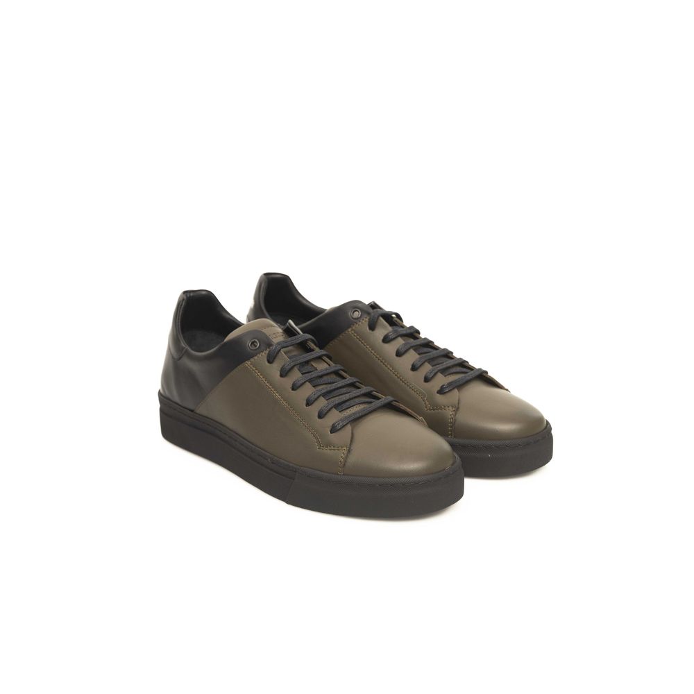 Cerruti 1881 Green COW Leather Sneaker