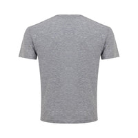 Dsquared² Sleek Gray Cotton Tee for Stylish Men