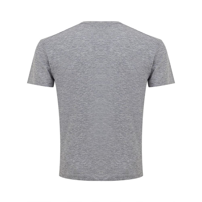 Dsquared² Sleek Gray Cotton Tee for Stylish Men