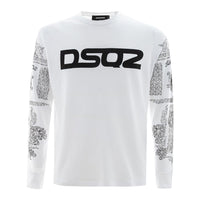 Dsquared² White Cotton T-Shirt