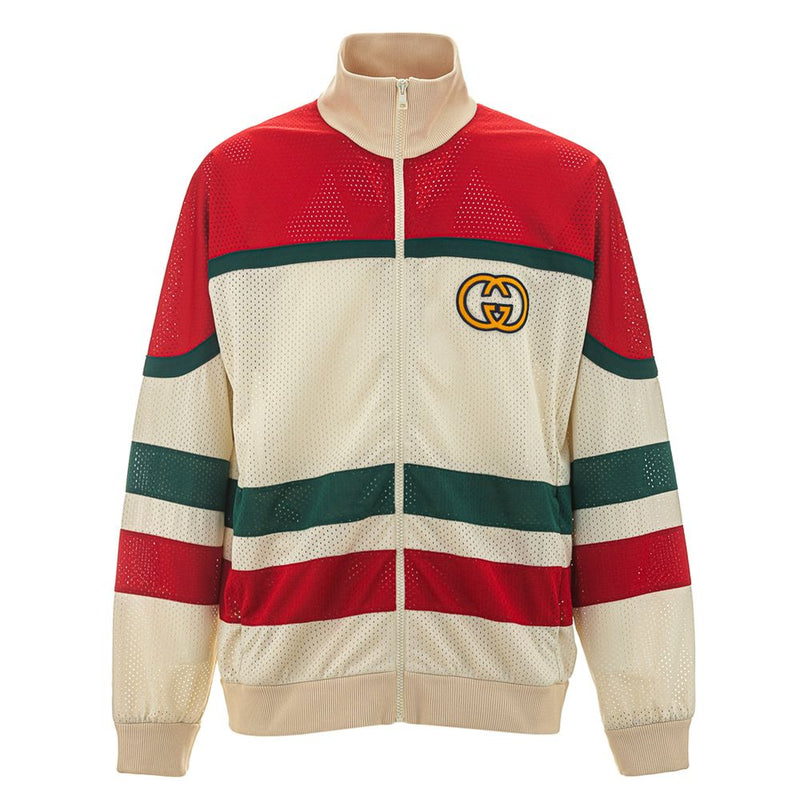 Gucci White Rete Jacket