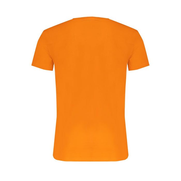 Trussardi Orange Cotton T-Shirt