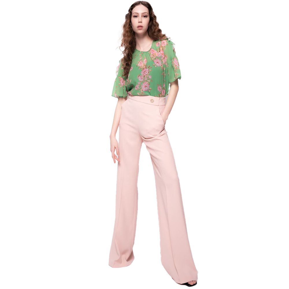 PINKO Pink Polyester Jeans & Pant