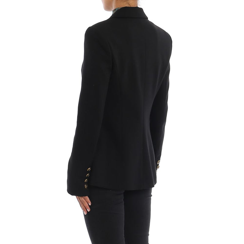 PINKO Black Viscose Suits & Blazer