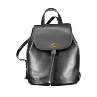 Ralph Lauren Black Leather Backpack