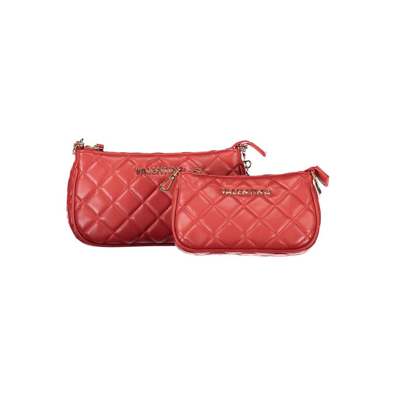 Valentino Bags Red Polyethylene Handbag