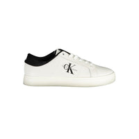 Calvin Klein White Polyester Sneaker