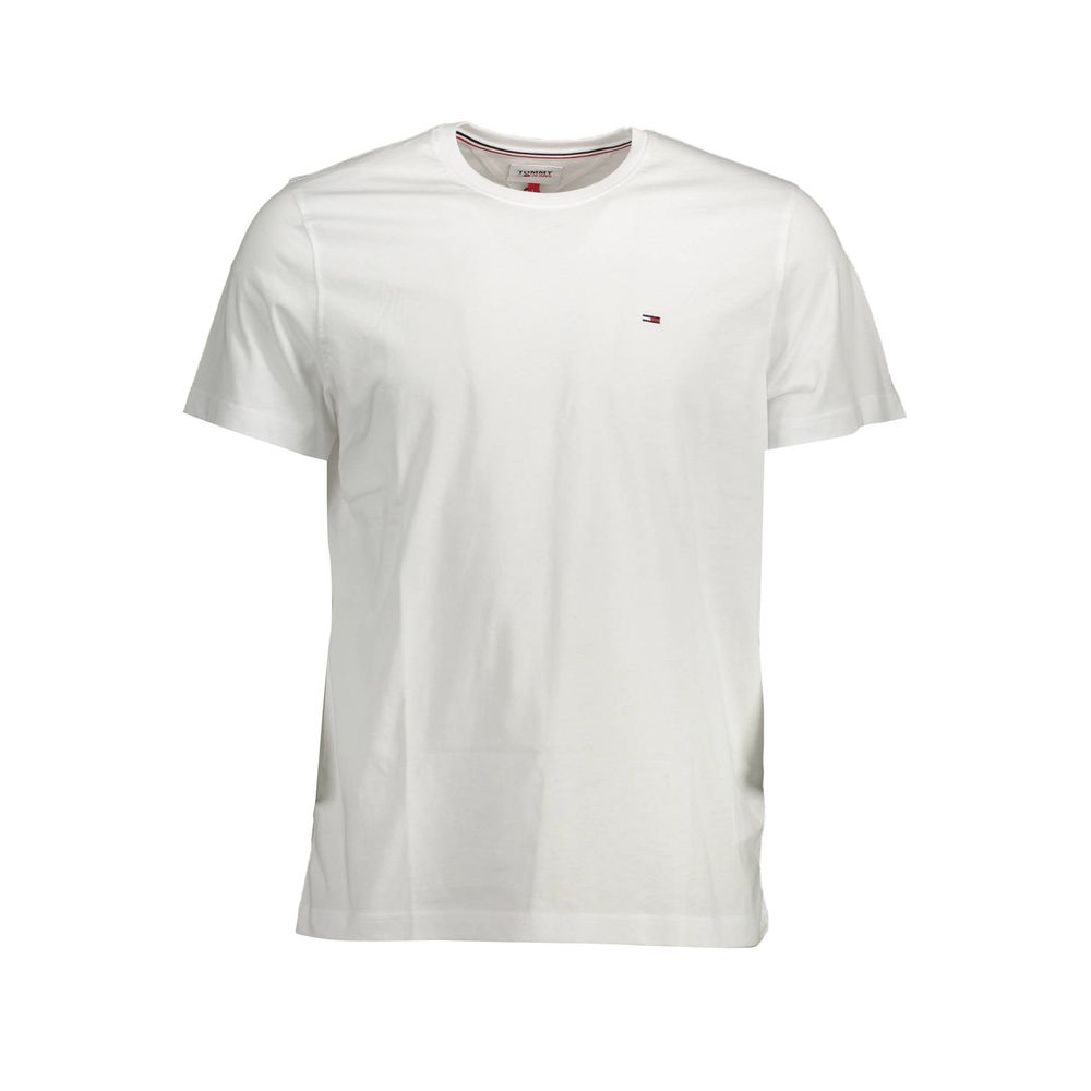 Tommy Hilfiger White Cotton T-Shirt