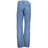 Calvin Klein Blue Cotton Jeans & Pant