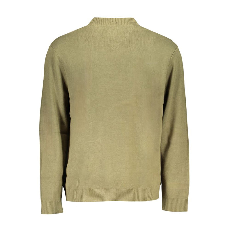 Tommy Hilfiger Green Cotton Sweater