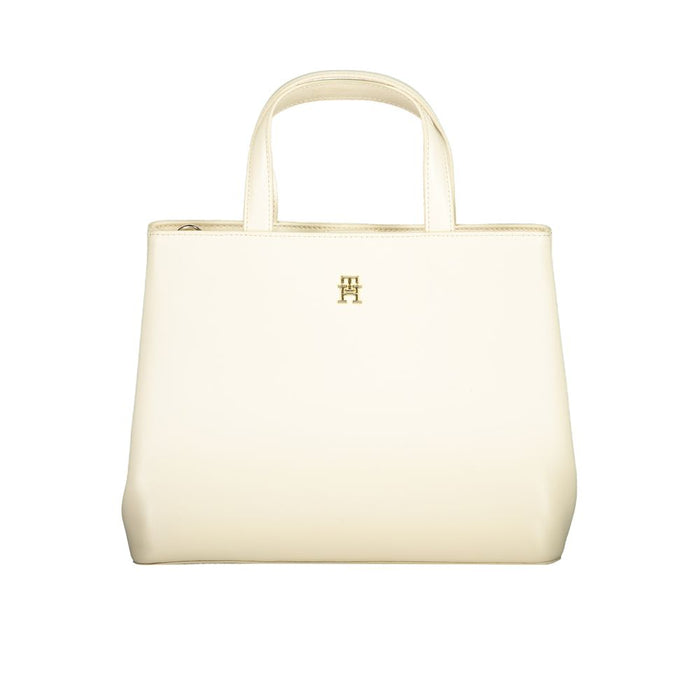 Tommy Hilfiger Beige Polyethylene Handbag