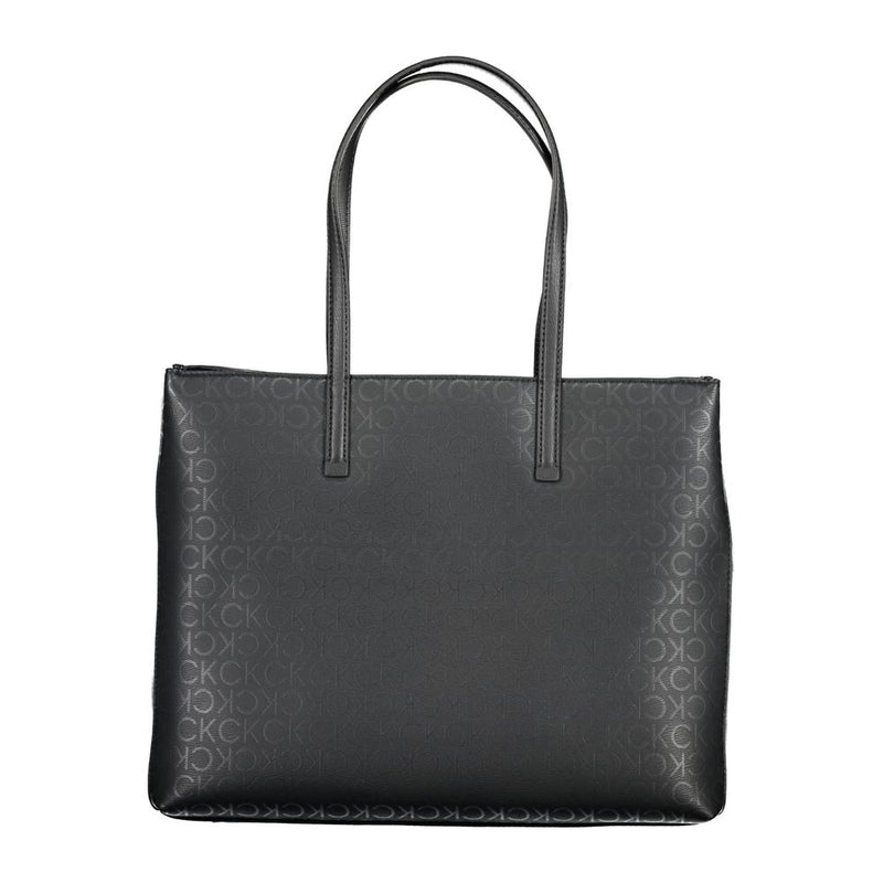 Calvin Klein Black Polyester Handbag