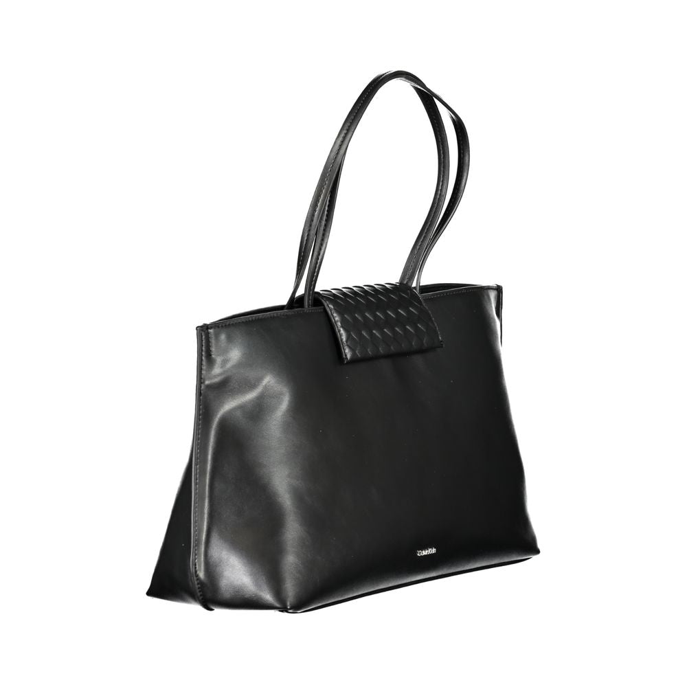 Calvin Klein Black Polyester Handbag