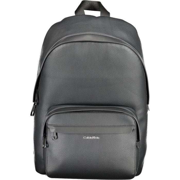 Calvin Klein Black Polyester Backpack