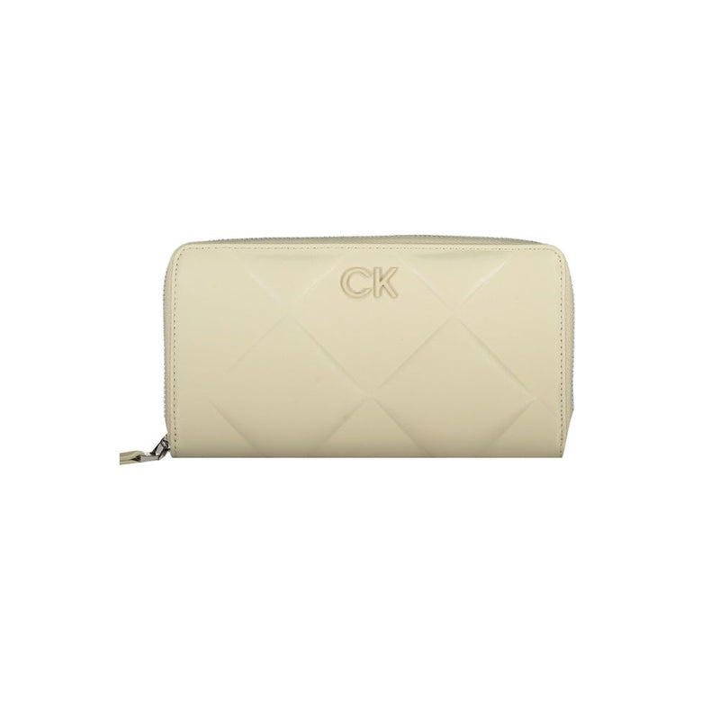 Calvin Klein Beige Polyester Wallet