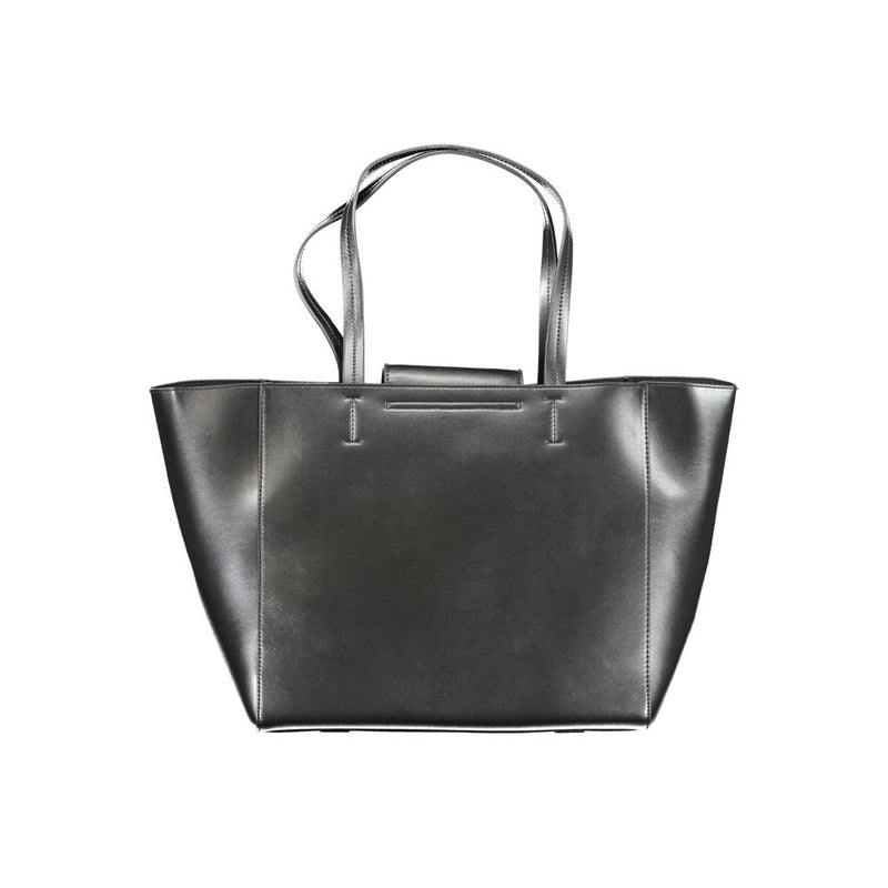 Calvin Klein Black Polyester Handbag