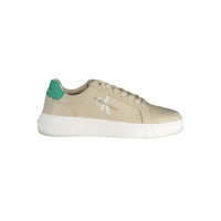 Calvin Klein Beige Polyester Sneaker