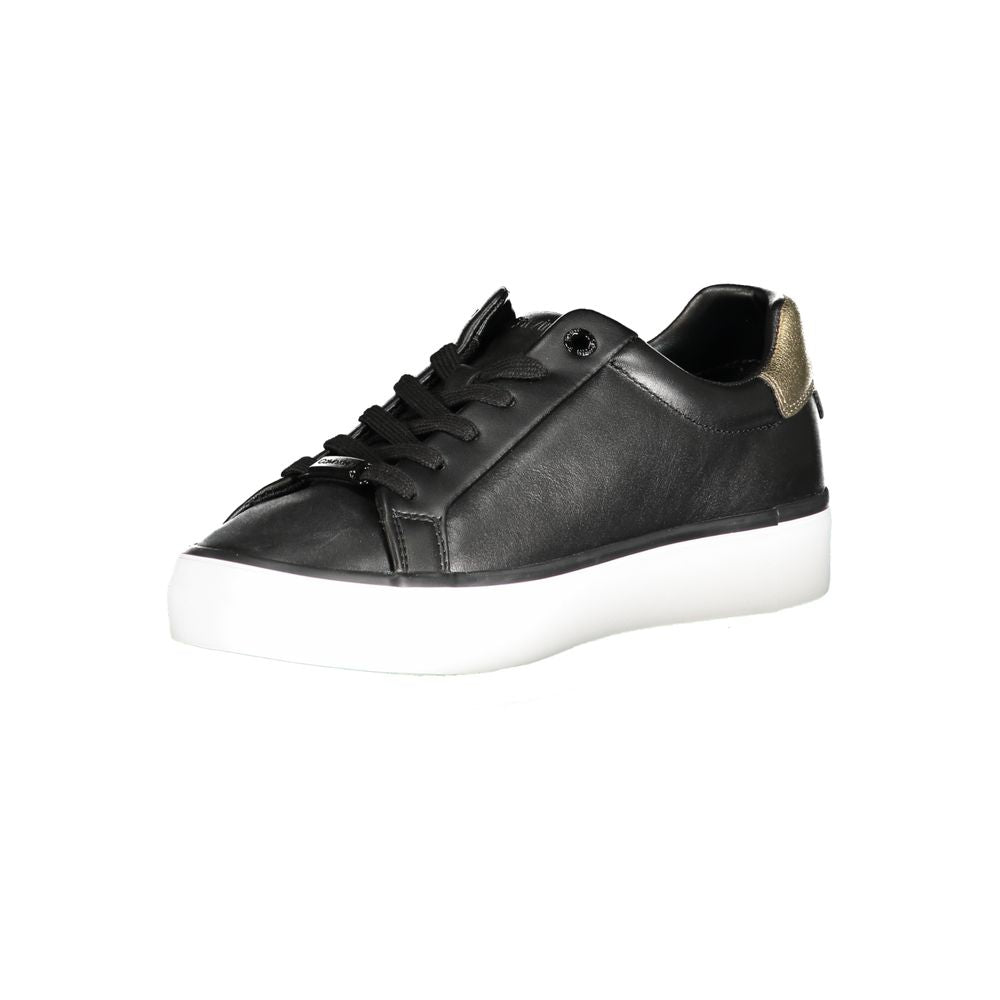 Calvin Klein Black Polyester Sneaker