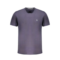 Calvin Klein Blue Cotton T-Shirt