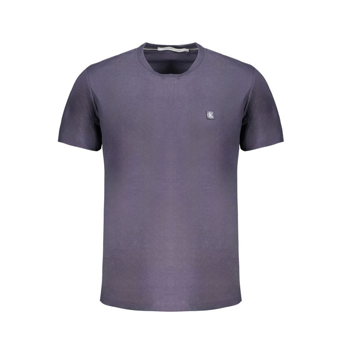 Calvin Klein Blue Cotton T-Shirt