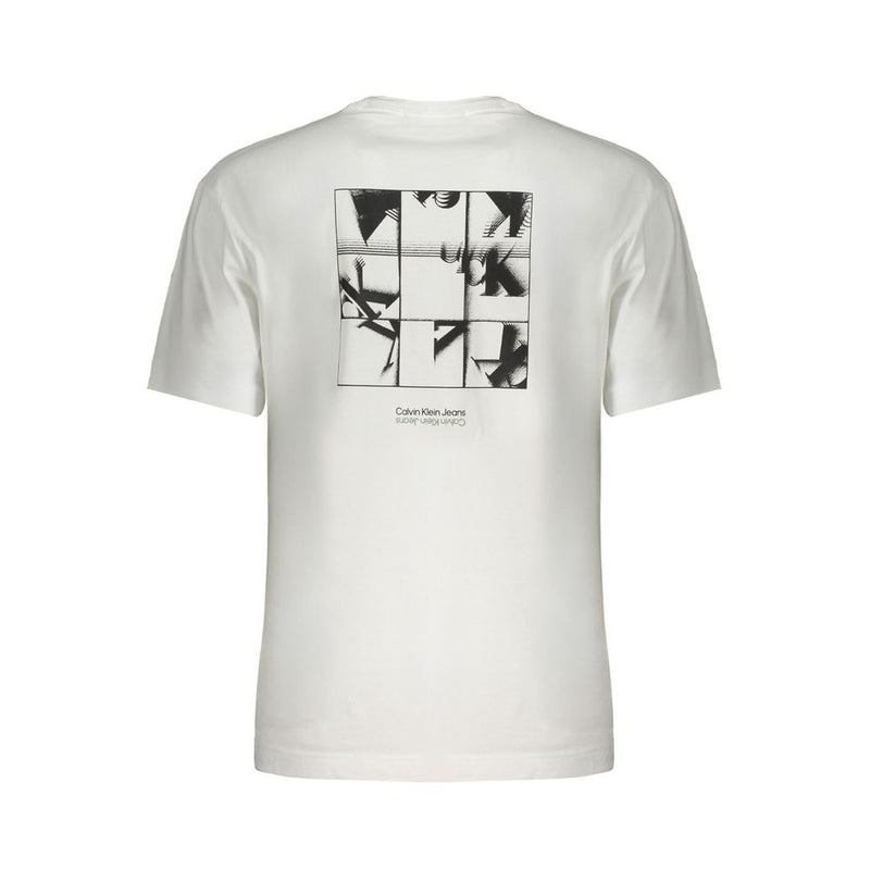 Calvin Klein White Cotton T-Shirt