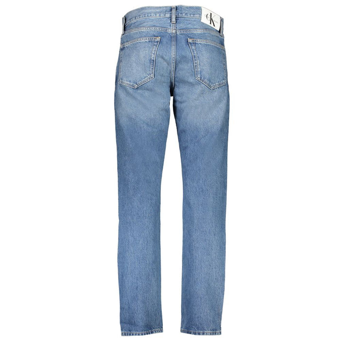 Calvin Klein Blue Cotton Jeans & Pant