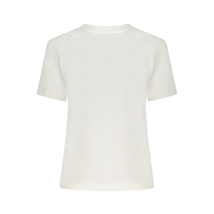 Calvin Klein White Cotton Tops & T-Shirt