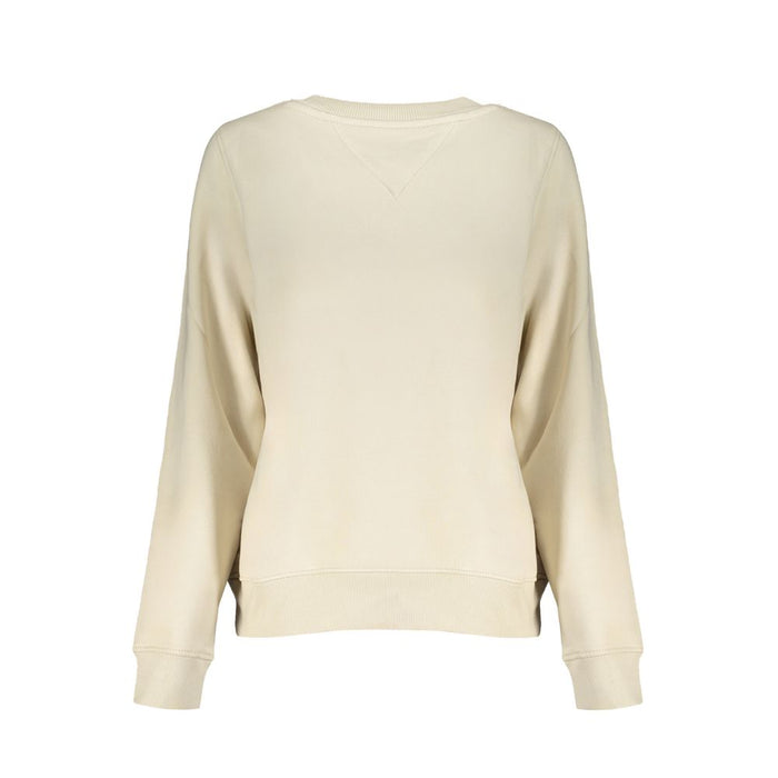 Tommy Hilfiger Beige Cotton Sweater