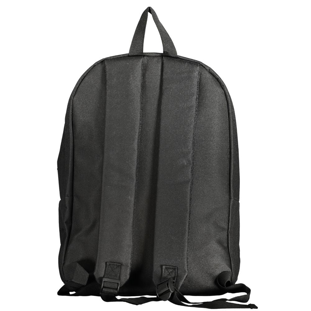 Lotto Black Polyester Backpack