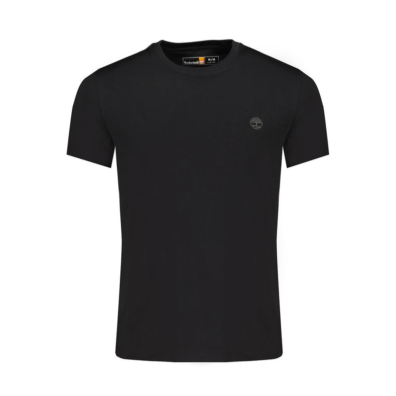 Timberland Black Cotton Men T-Shirt