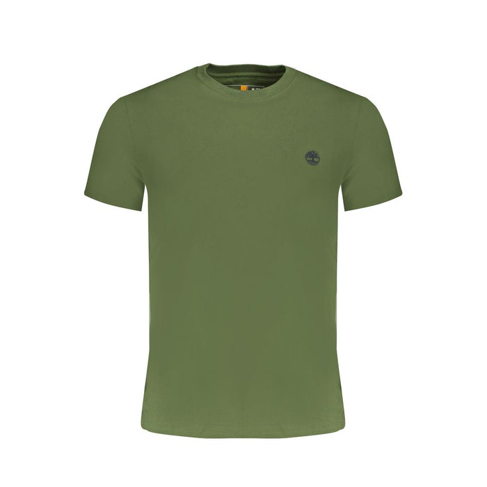 Timberland Green Cotton Men T-Shirt