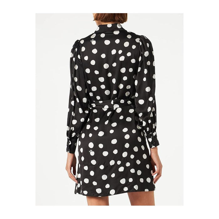 PINKO Black Viscose Dress