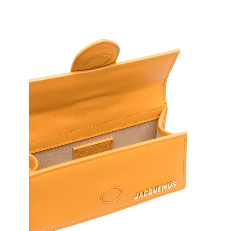 Jacquemus Yellow Leather Crossbody Bag