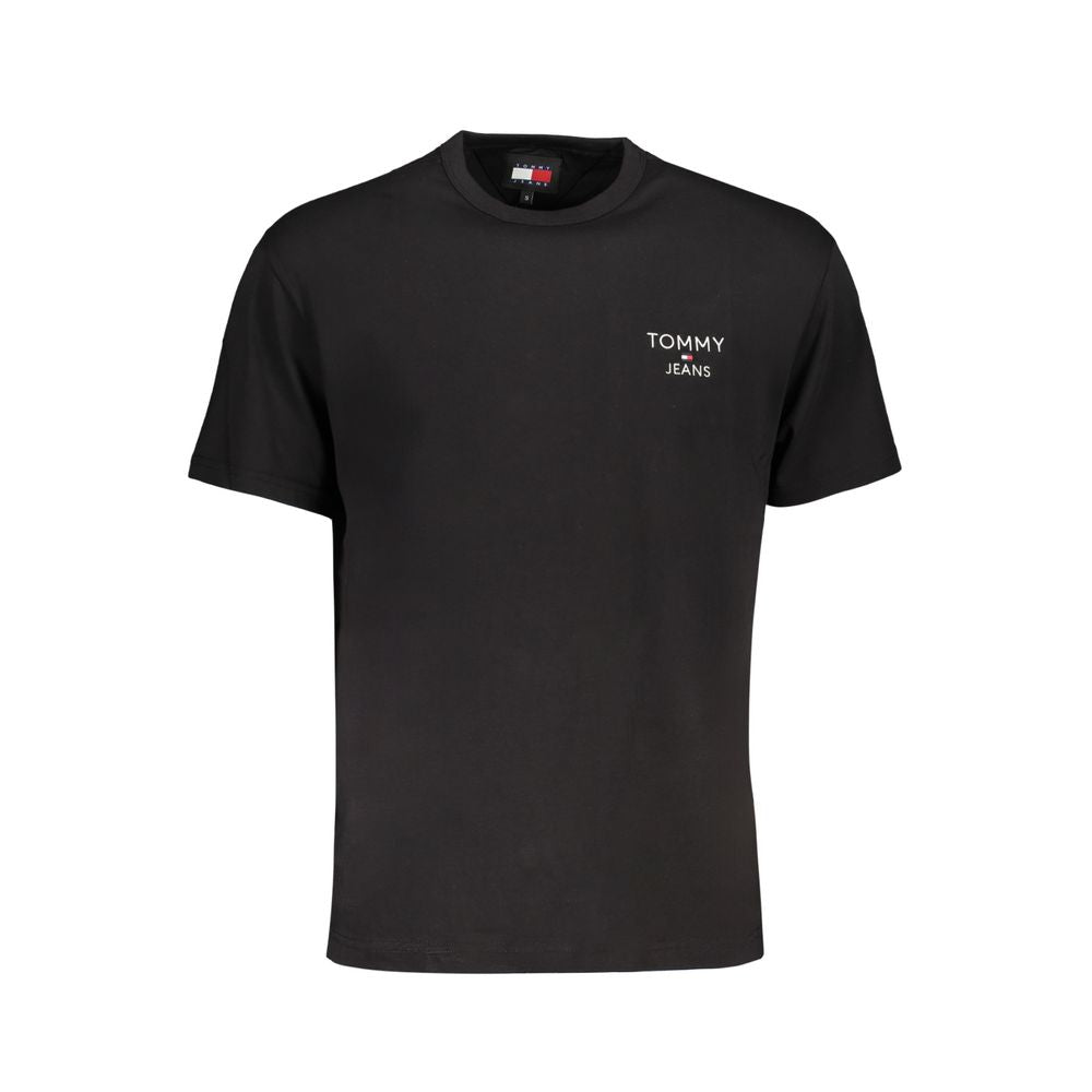 Tommy Hilfiger Black Cotton T-Shirt