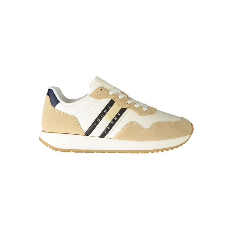 Tommy Hilfiger Beige Polyester Sneaker