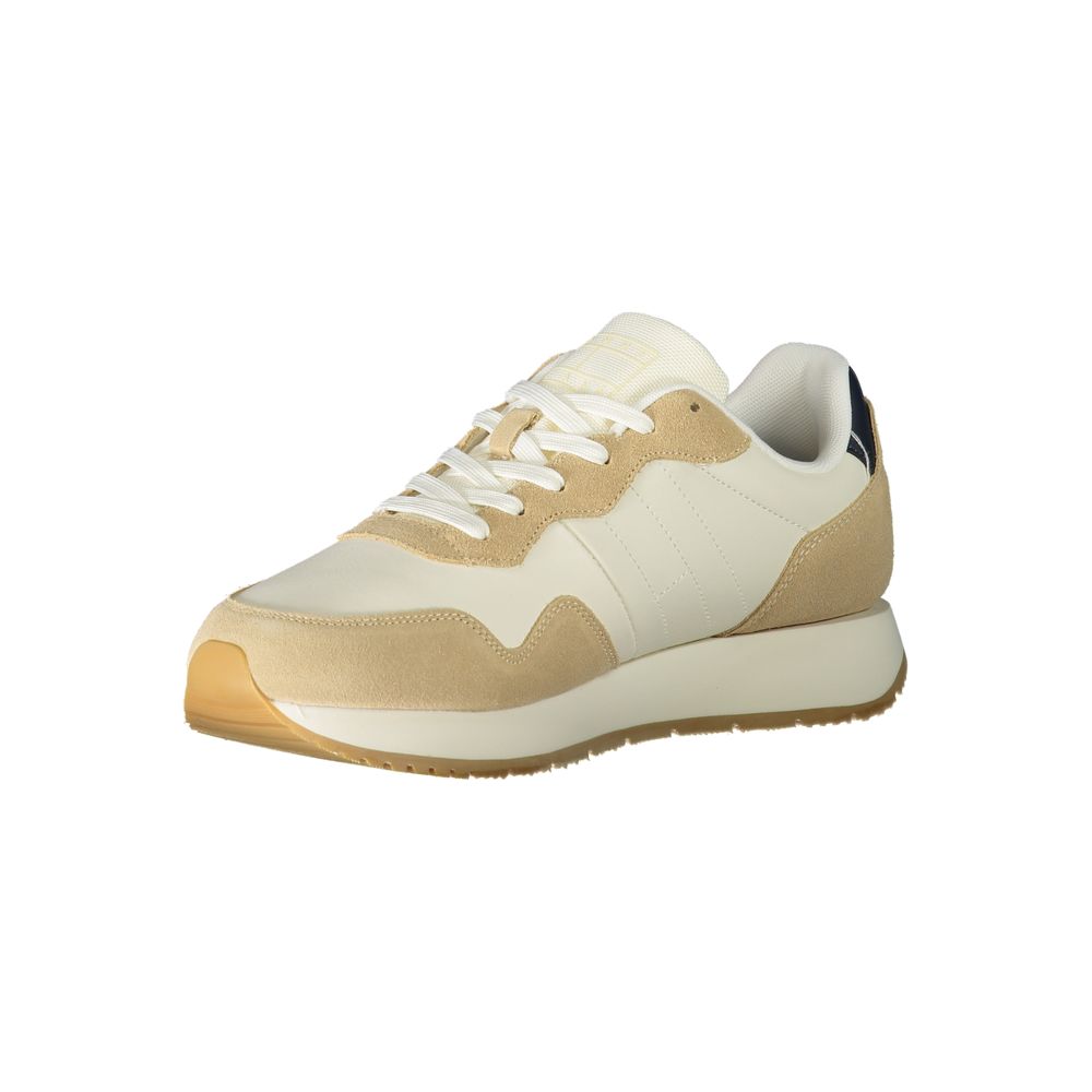 Tommy Hilfiger Beige Polyester Sneaker