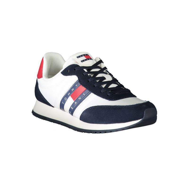 Tommy Hilfiger White Polyester Sneaker