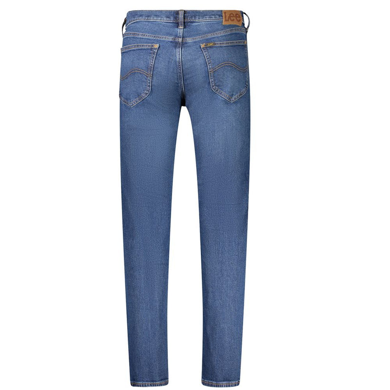 Lee Blue Cotton Men Jeans