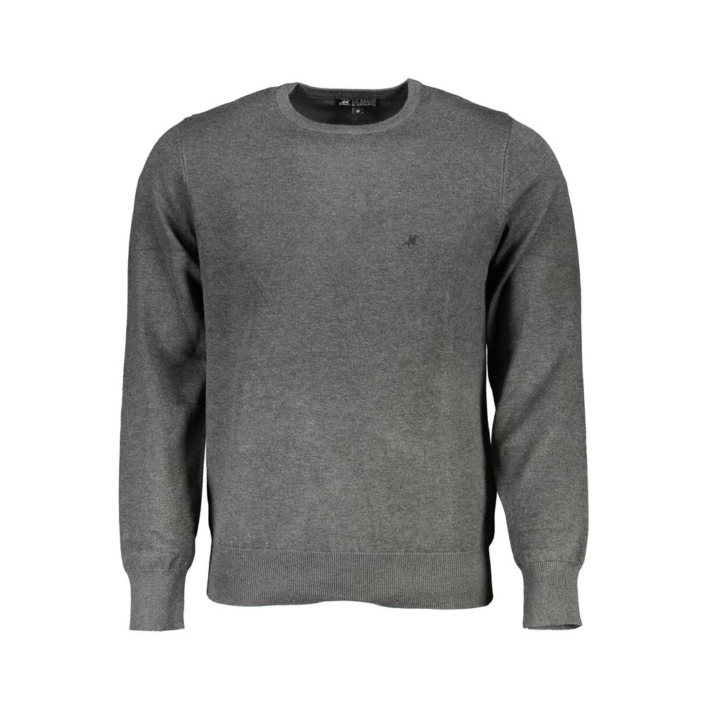 U.S. Grand Polo Gray Nylon Sweater